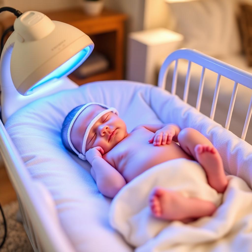 Fototerapia neonatal em casa – Tratamento de Icterícia com Banho de Luz